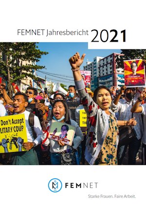 Cover des Jahresberichtes 2021